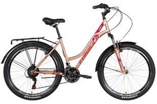 Велосипед ST 26" Formula Omega AM Vbr з багажником зад St, з крилом St 2022 (рожеве золото)