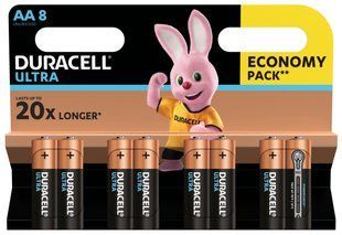 Батарейка Duracell LR06 KPD 08*12 Ultra уп. 1x8 шт.