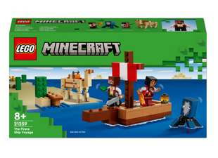Конструктор LEGO Minecraft Путешествие на пиратском корабле