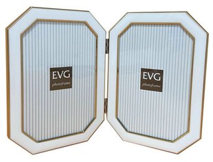 Рамка Evg ONIX DOUBLE 2-10X15 A20-246WH Белый