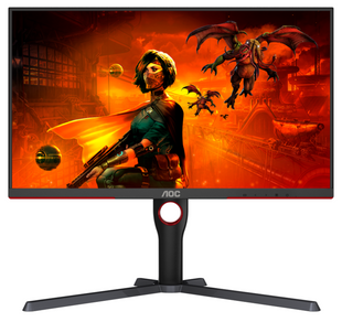Монитор 27" AOC U27G3X/BK Black/Red