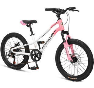 Велосипед спортивный детский Montasen Mountain bike 24" AB03 PINK