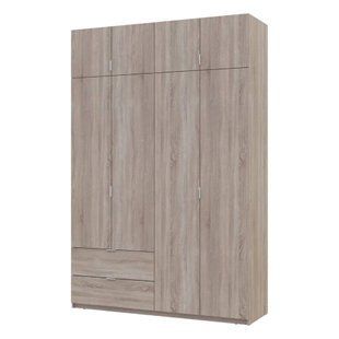 Шафа для одягу Doros Лукас Дуб Сонома 160х50х240 DRS-011619 (80737730)