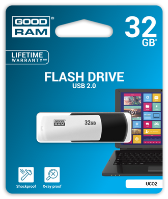 Flash Drive GoodRam UCO2 32GB (UCO2-0320KWR11)