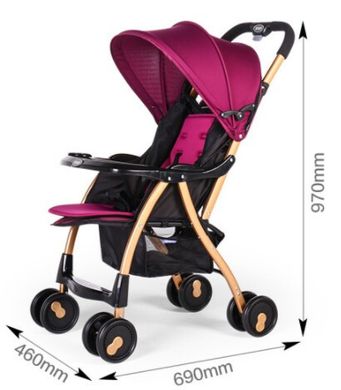 Детская коляска прогулочная BBH Baby good A1 purple