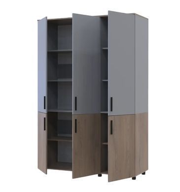Шафа для одягу Doros Торн Кремона Канноло/Сірий (DRS-012046)
