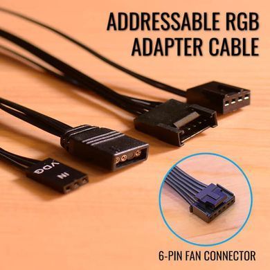 Вентилятор Aerocool Duo 12 ARGB 6-pin, 120х120х25 мм