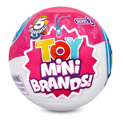 Игровой набор ZURU MINI BRANDS TOY Фигурки сюрприз в слое 5 шт. в ассортименте