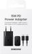 Мережевий зарядний пристрій Samsung 15W Power Adapter Type-C+Cable Black (EP-T1510XBEGRU) фото 5