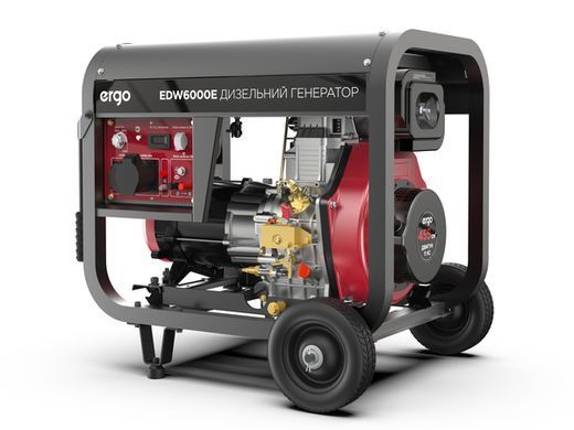 Генератор дизельний Ergo EDW6000E