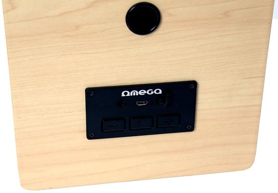 Акустическая система Omega OG60W Wood Bluetooth V4.2 TWS Brown