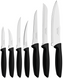 Набір ножів Tramontina Plenus black, 7 предметів фото 1