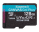 Карта памяти Kingston MicroSDXC 128GB Canvas Go Plus Gen4 200MB/s A2 U3 V30 (SDCG4/128GBSP) фото 1