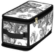 Корзина Idea Home DB-23 Anthracite Flowers 30x15x15 см фото 1