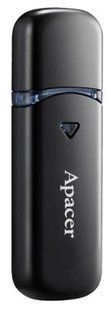 Flash Drive Apacer AH355 64GB USB 3.2 (AP64GAH355B-1) Black