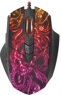 Миша Defender Titan GM-650L RGB USB Black (52650)