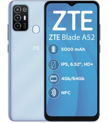 Смартфон Zte Blade A52 4/64 GB Blue