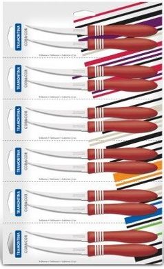 Набір ножів для томатів Tramontina COR&COR, 102 мм, 2 шт. (23462/274)