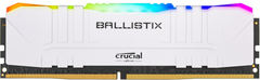 Оперативна пам'ять Crucial Ballistix DDR4 8GB 3200Mhz (BL8G32C16U4WL) White RGB