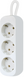 Мережевий фільтр Defender (99221)E318 1.8 m 3 роз білий фото 1