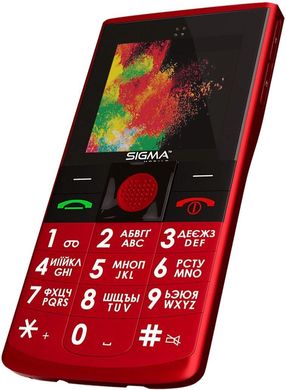Sigma mobile Comfort 50 Solo red