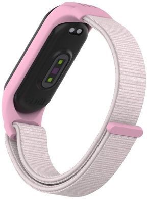 Ремінець TPU Nylon Xiaomi Mi Band 5 Pearl powder