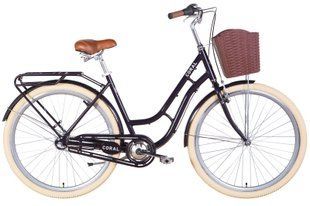 Велосипед 28" Dorozhnik CORAL PH 2022 SHIMANO NEXUS (темно-сірий)