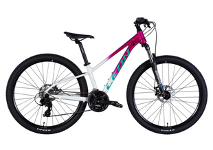 Велосипед AL 27,5" Leon XC 105 DD CS рама-13" рожевий з білим 2025
