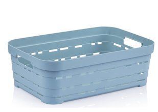 Корзина IDEA HOME 00610 Pyramid Blue 2.8л