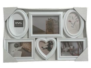 Мультирамка EVG INNO ZB-6-3250 WHITE COLLAGE 6