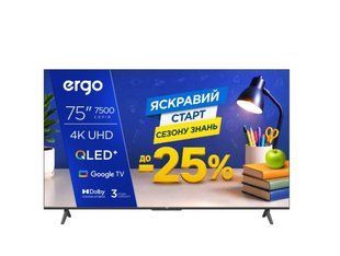 Телевізор Ergo 75JUQ7500