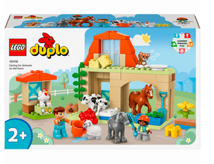 Конструктор LEGO DUPLO Town Уход за животными на ферме
