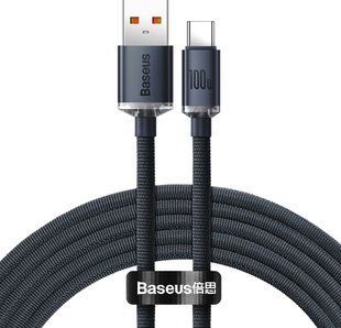 Кабель Baseus USB to Type-C 100W 2m (CAJY000501) черный