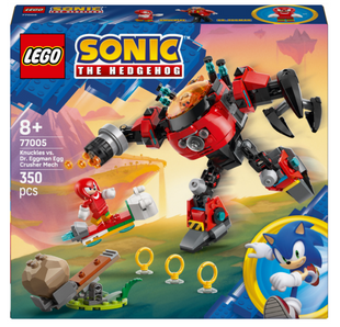 Конструктор LEGO Sonic Knuckles vs. Dr. Eggman Egg Crusher Mech