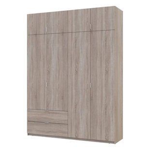 Шафа для одягу Doros Лукас Дуб Сонома 180х50х240 DRS-011620 (80737731)