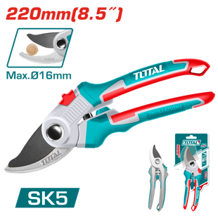 Секатор TOTAL THT0601 215 мм, d-16 мм