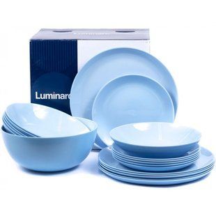 Сервиз столовый Luminarc Louis XV Light Blue, 18 предметов
