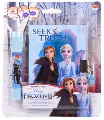 Секретний блокнот на замочку з УФ-ручкою Frozen 2