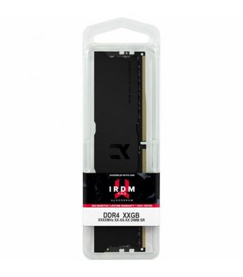 Оперативна пам'ять Goodram 8 GB DDR4 3600 MHz Iridium Pro Deep Black (IRP-K3600D4V64L18S/8G)