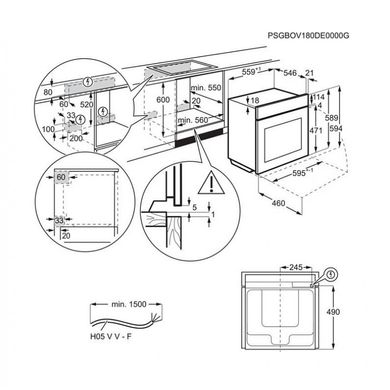 Духова шафа Electrolux KOAAS31WT