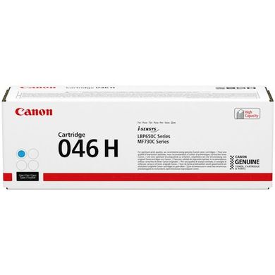 Картридж лазерный Canon 046H LBP650/MF730 series Cyan (1253C002)