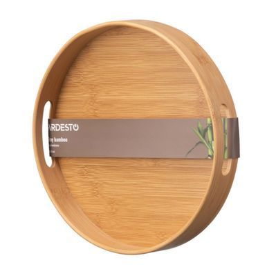 Таця Ardesto Midori, 30х5см, бамбук, кругла