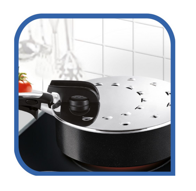Кришка із захистом від розбризкування Tefal Ingenio 20-28 см (L9829853)