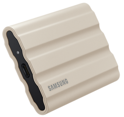 SSD накопичувач Samsung T7 Shield 1TB USB 3.2 Type-C Beige (MU-PE1T0K/EU)