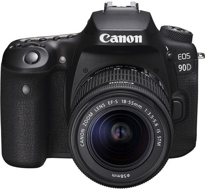 Цифровая зеркальная фотокамера Canon EOS 90D + 18-55 IS STM