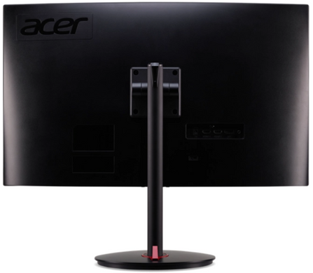Монiтор TFT Acer 27" XZ270UPbmiiphx (UM.HX0EE.P15) VA Curved QHD 165Hz 2*HDMI DP Height MM Black
