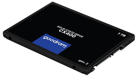 SSD внутрішні Goodram CX400 1 TB GEN.2 SATAIII TLC (SSDPR-CX400-01T-G2) комп'ютерний запам'ятовувальний пристрій