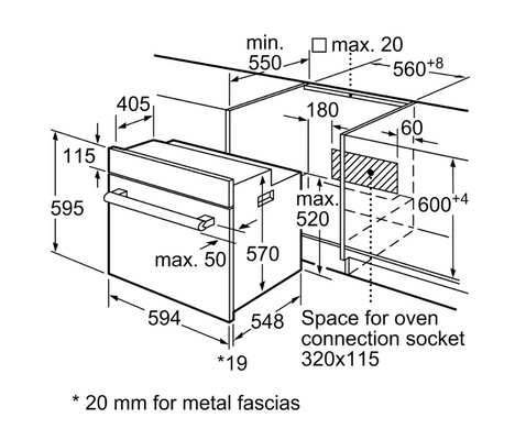 Духова шафа Bosch HIJ517YW0