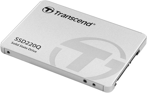 SSD внутрішні Transcend SSD220Q 1Tb SATAIII QLC (TS1TSSD220Q) комп'ютерний запам'ятовувальний пристрій