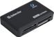 USB-хаб Defender Card Reader Optimus USB 2.0 Black (83501) фото 1